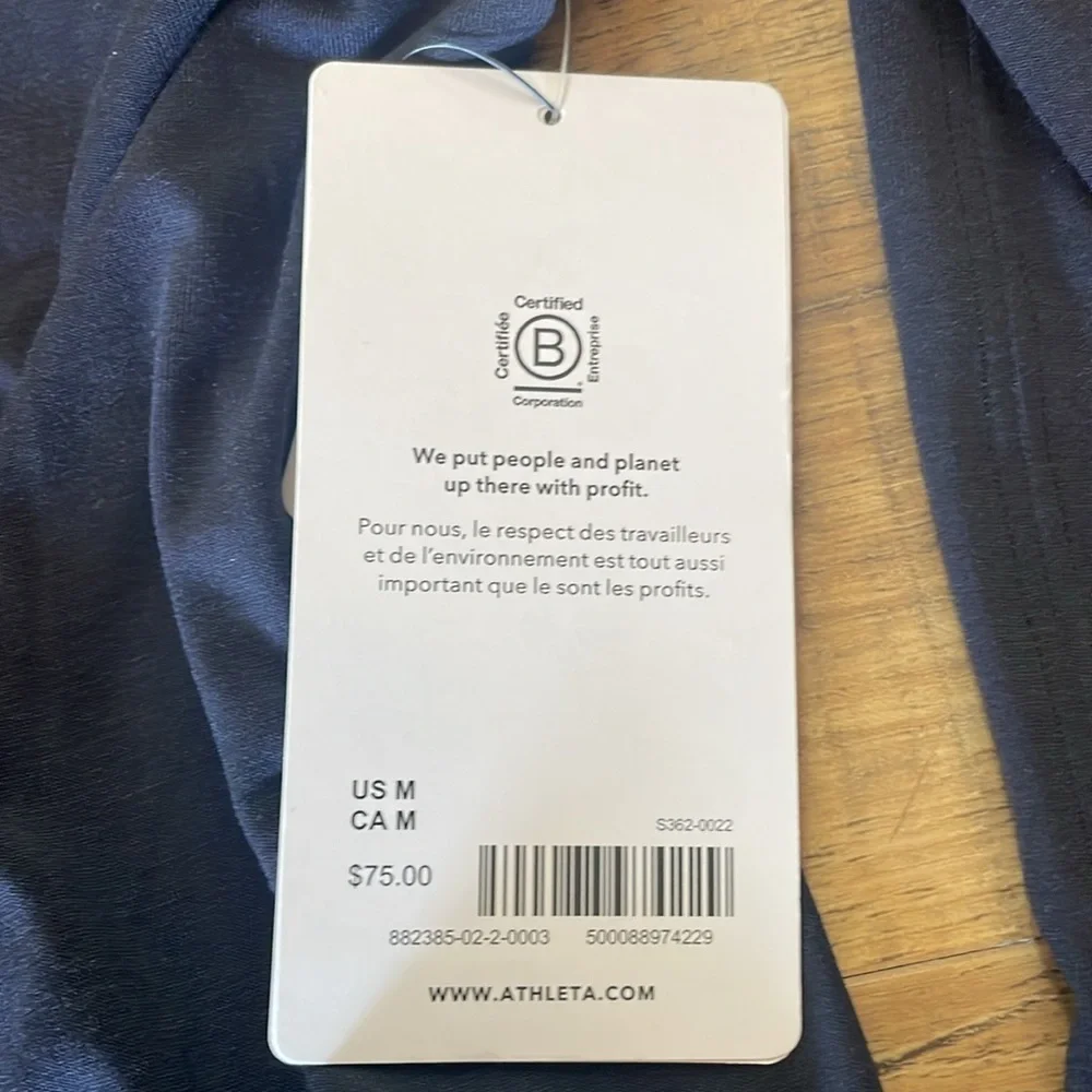 Athleta Crossover Ruched Top - Picture 4 of 6